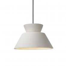  CER-6420-BIS-NCKL-RIGID - Trapezoid 1-Light Pendant