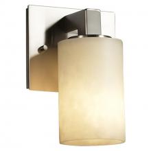 Justice Design Group CLD-8921-10-NCKL - Modular 1-Light Wall Sconce