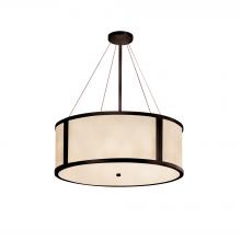 Justice Design Group CLD-9544-DBRZ-LED6-6000 - Tribeca 36" LED Drum Pendant