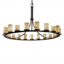  FAL-8716-10-DBRZ-LED21-14700 - Dakota 21-Light 1-Tier Ring LED Chandelier