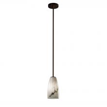 Justice Design Group FAL-8816-28-DBRZ-LED1-700 - Small 1-Light LED Pendant