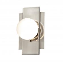 Justice Design Group FSN-4041-CLOP-NCKL - Luna ADA 1-Light LED Wall Sconce