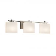 Justice Design Group FSN-8443-30-OPAL-NCKL-LED3-2100 - Era 3-Light LED Bath Bar