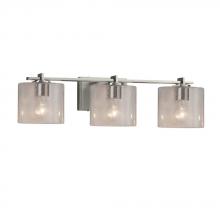 Justice Design Group FSN-8443-30-SEED-NCKL-LED3-2100 - Era 3-Light LED Bath Bar