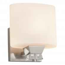 Justice Design Group FSN-8471-30-OPAL-NCKL-LED1-700 - Ardent 1-Light LED Wall Sconce