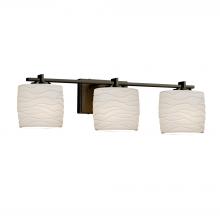  POR-8443-30-WAVE-DBRZ - Era 3-Light Bath Bar