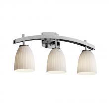  FSN-8593-10-OPAL-DBRZ - Archway 3-Light Bath Bar