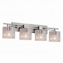  FSN-8704-30-SEED-NCKL - Aero 4-Light Bath Bar