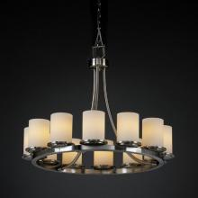  FSN-8768-10-MROR-DBRZ - Dakota 12-Light Ring Chandelier (Short)