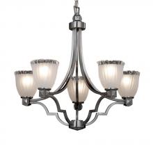  GLA-8500-26-WTFR-NCKL - Argyle 5-Light Chandelier