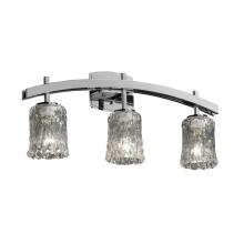  GLA-8593-16-CLRT-MBLK - Archway 3-Light Bath Bar