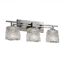 Justice Design Group GLA-8703-30-LACE-CROM - Aero 3-Light Bath Bar