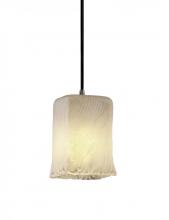  GLA-8816-26-WHTW-MBLK-RIGID - Small 1-Light Pendant