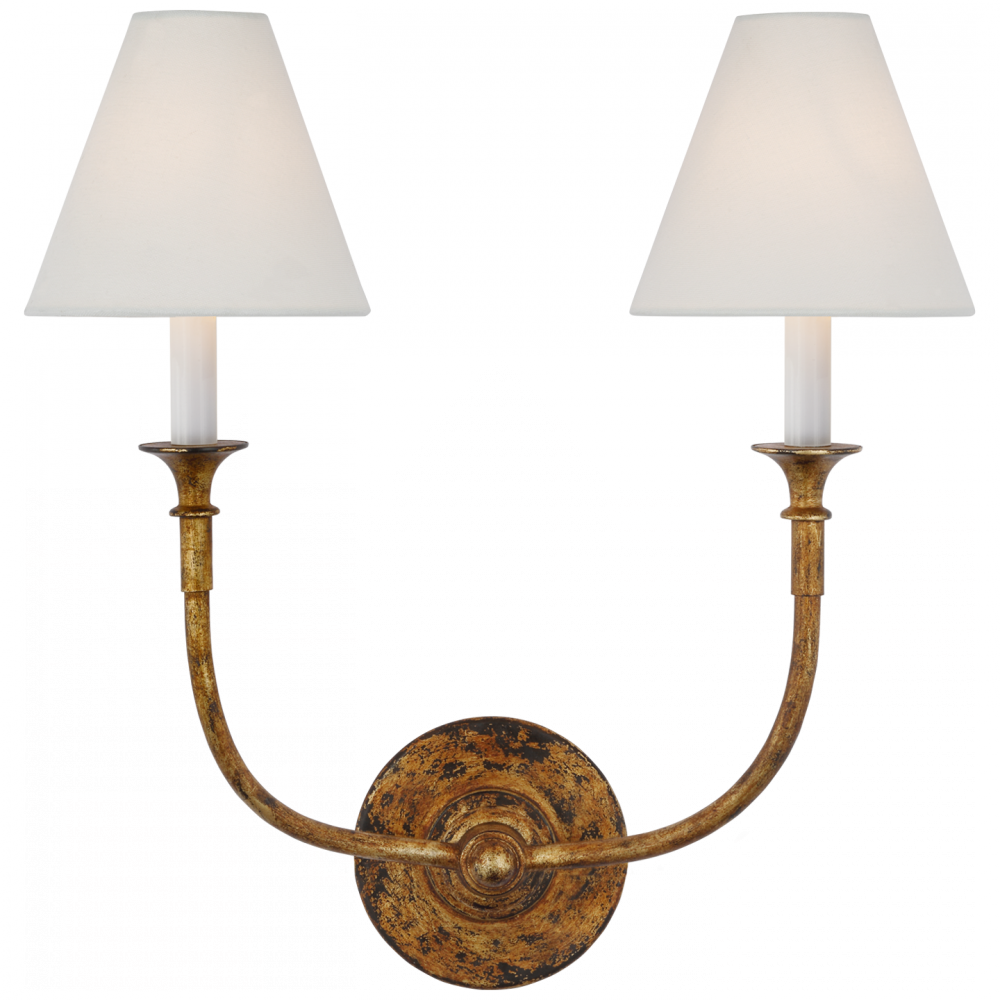 Piaf Double Sconce