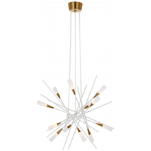  CHC 5605WHT - Stellar Medium Chandelier