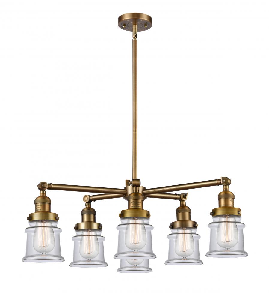 Small Canton 6 Light Chandelier