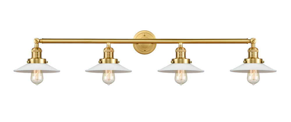 Halophane - 4 Light - 45 inch - Satin Gold - Bath Vanity Light