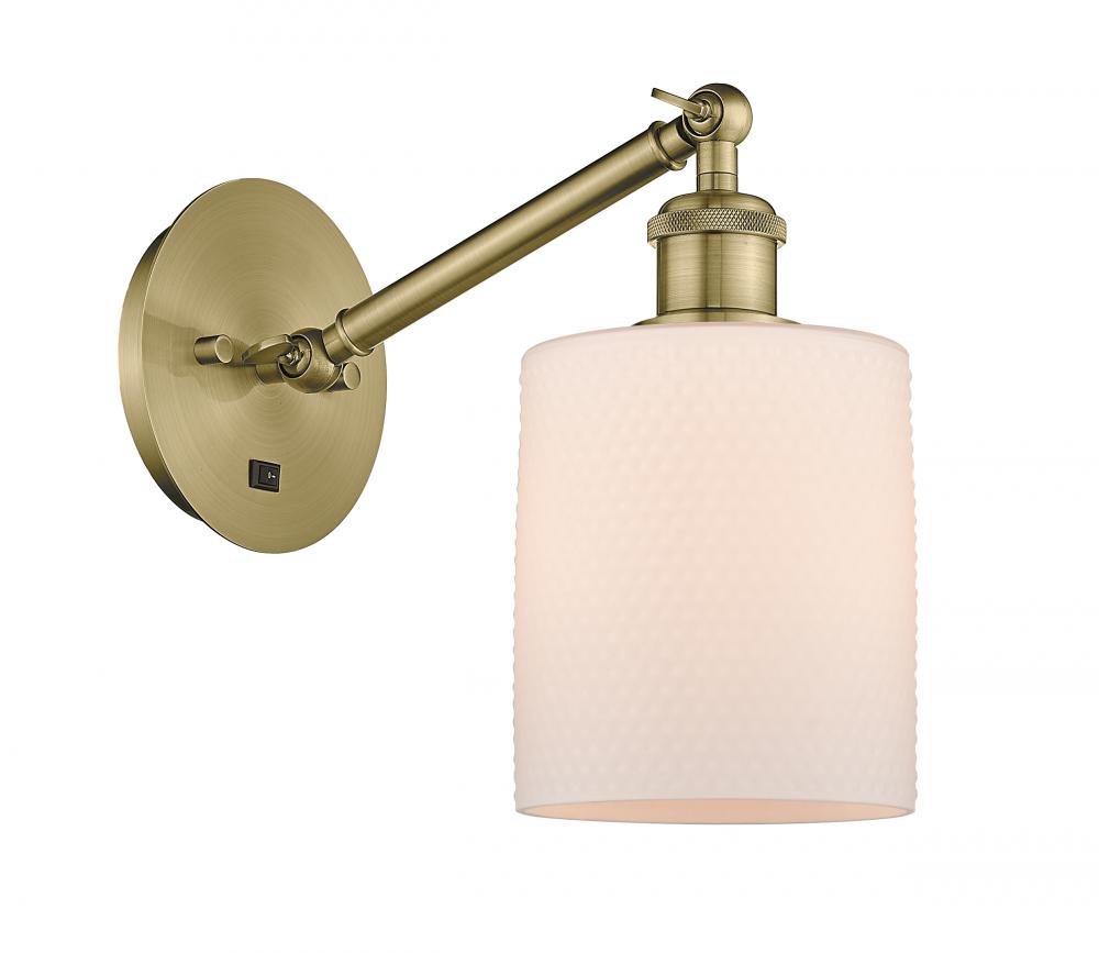 Cobbleskill - 1 Light - 5 inch - Antique Brass - Sconce