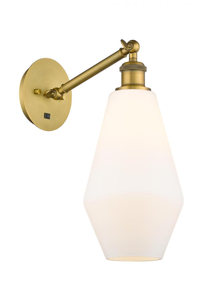 Cindyrella - 1 Light - 7 inch - Brushed Brass - Sconce