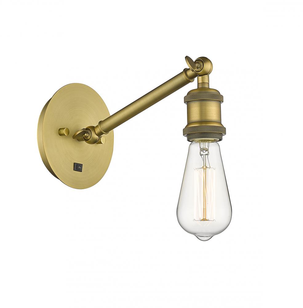 Belfast - 1 Light - 5 inch - Brushed Brass - Sconce