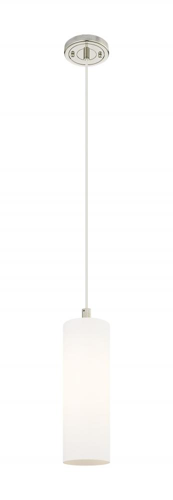 Crown Point - 1 Light - 5 inch - Polished Nickel - Pendant