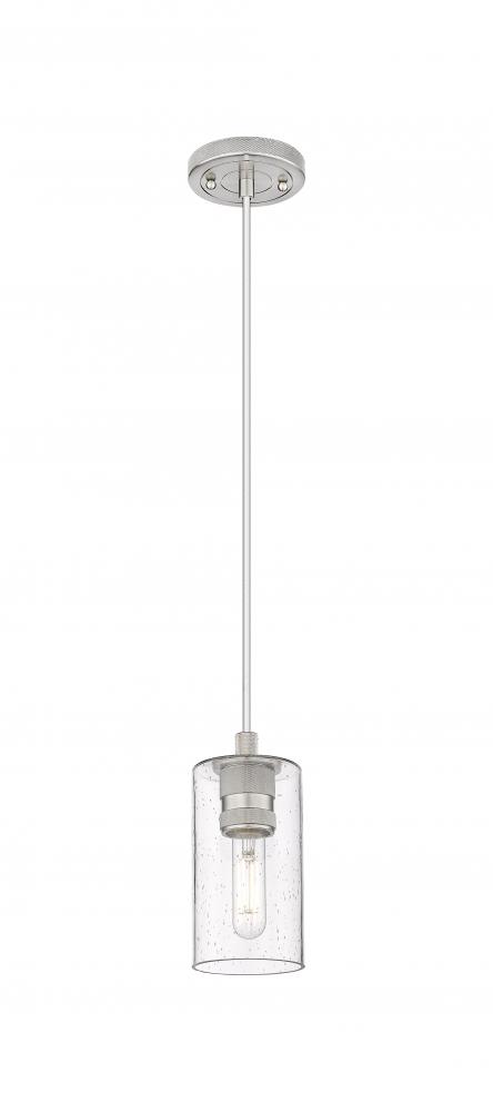 Crown Point - 1 Light - 5 inch - Satin Nickel - Pendant