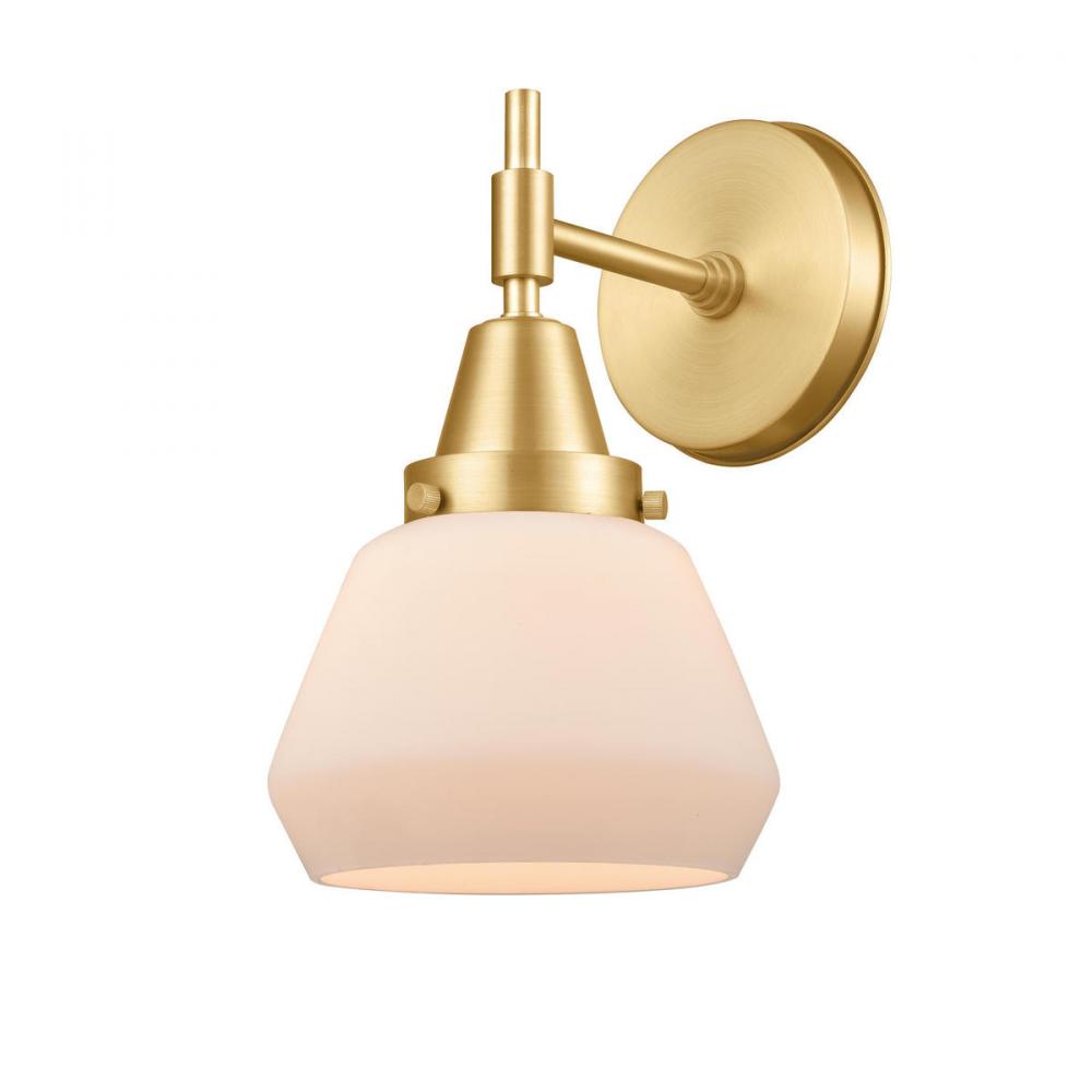 Fulton - 1 Light - 7 inch - Satin Gold - Sconce