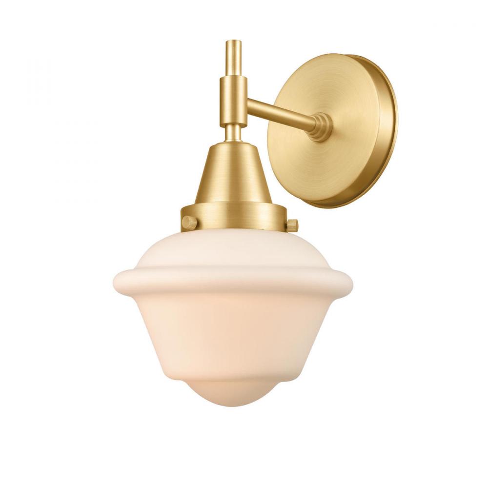 Oxford - 1 Light - 8 inch - Satin Gold - Sconce