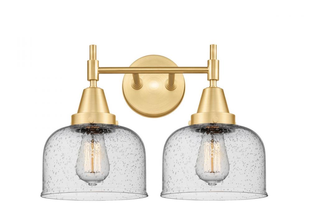 Caden - 2 Light - 17 inch - Satin Gold - Bath Vanity Light