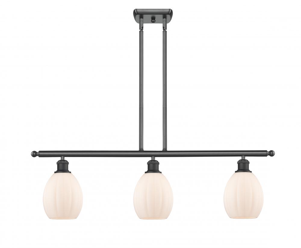 Eaton - 3 Light - 36 inch - Matte Black - Cord hung - Island Light