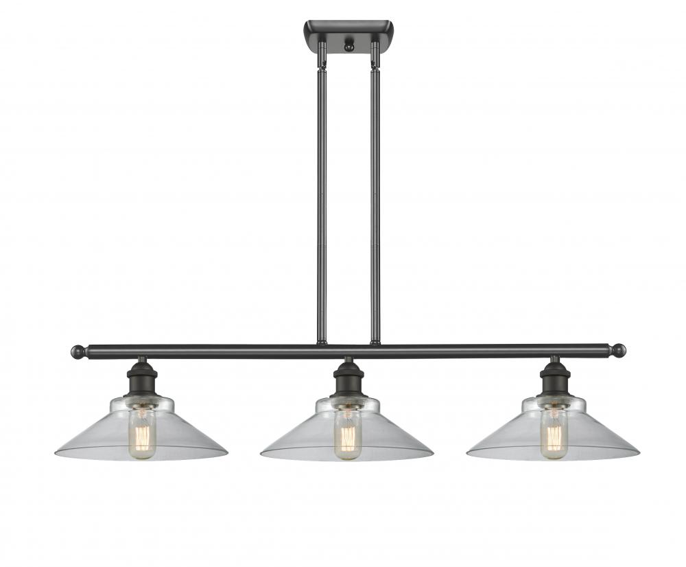 Orwell - 3 Light - 36 inch - Oil Rubbed Bronze - Cord hung - Island Light