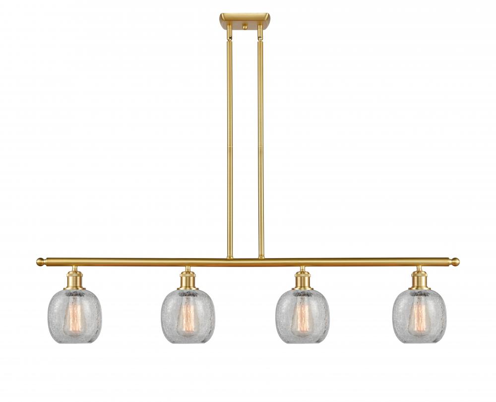 Belfast - 4 Light - 48 inch - Satin Gold - Cord hung - Island Light