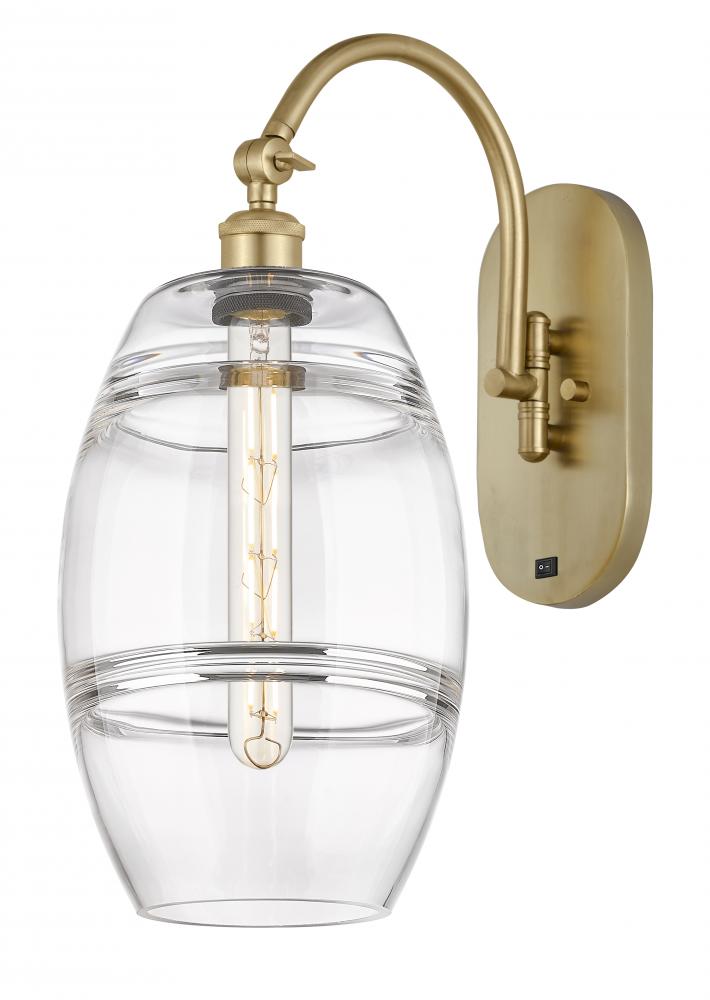 Vaz - 1 Light - 8 inch - Satin Gold - Sconce