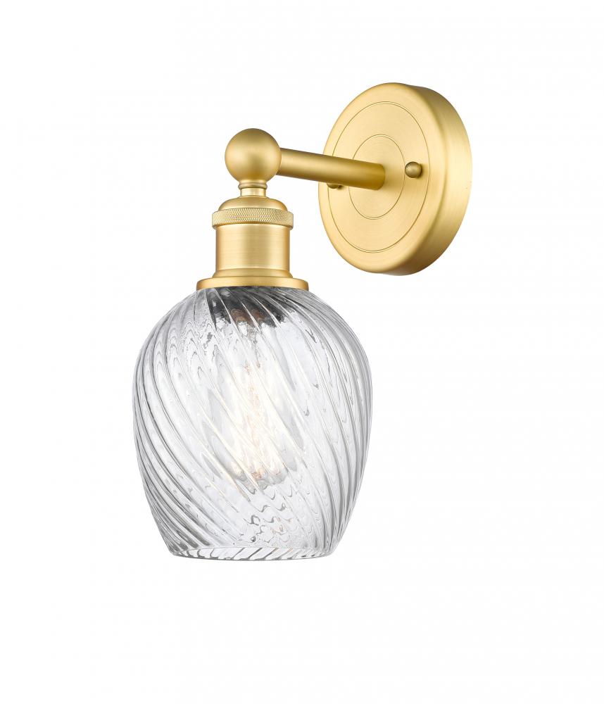 Salina - 1 Light - 6 inch - Satin Gold - Sconce