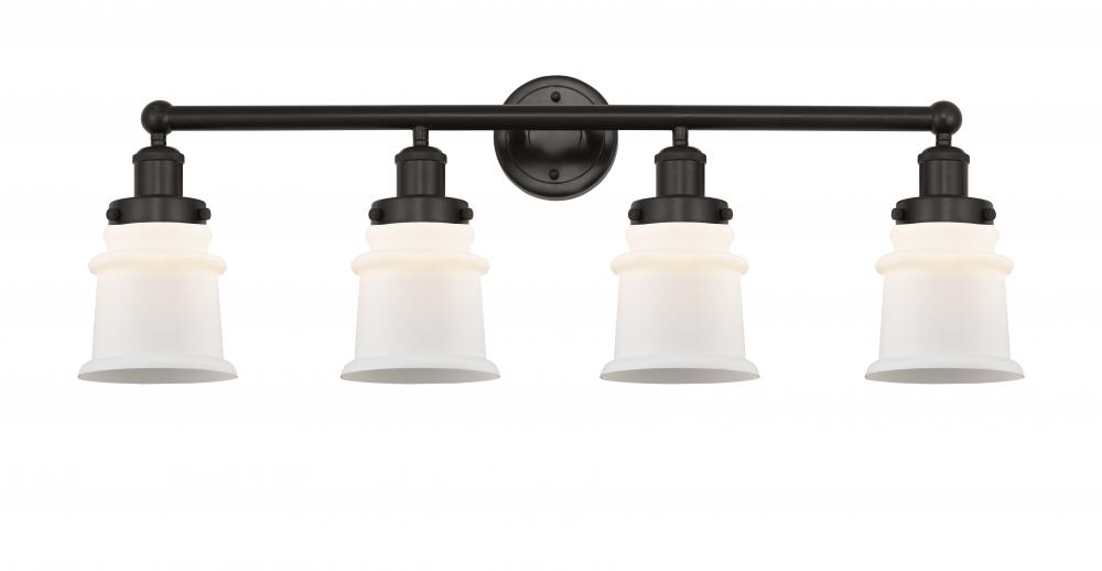 Canton - 4 Light - 32 inch - Oil Rubbed Bronze - Bath Vanity Light