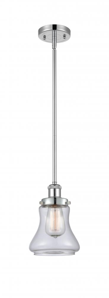 Bellmont - 1 Light - 6 inch - Polished Chrome - Mini Pendant