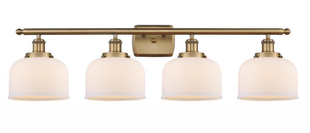 Bell - 4 Light - 38 inch - Brushed Brass - Bath Vanity Light