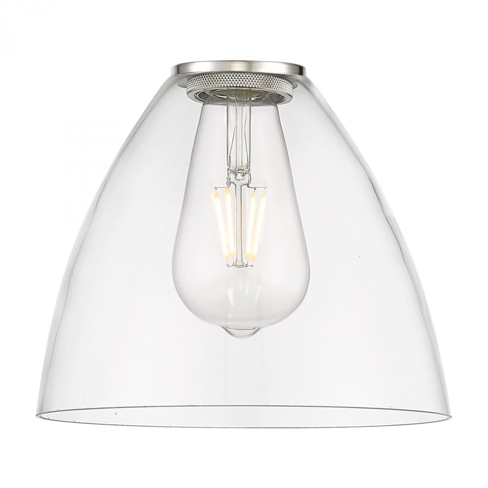 Bristol Glass Light 7.5 inch Clear Glass