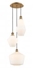  113B-3P-BB-G651-MU - Cindyrella 3 Light 14 inch Multi-Pendant