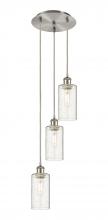  113B-3P-SN-G434-7SDY - Crown Point - 3 Light - 13 inch - Brushed Satin Nickel - Multi Pendant