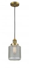 Innovations Lighting 201C-BB-G262-LED - Stanton - 1 Light - 6 inch - Brushed Brass - Cord hung - Mini Pendant