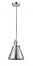 Innovations Lighting 201C-PC-M13-PC-LED - Appalachian - 1 Light - 8 inch - Polished Chrome - Cord hung - Mini Pendant