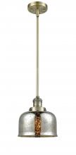 Innovations Lighting 201S-AB-G78-LED - Bell - 1 Light - 8 inch - Antique Brass - Stem Hung - Mini Pendant