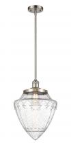 Innovations Lighting 201S-SN-G664-12-LED - Bullet - 1 Light - 12 inch - Brushed Satin Nickel - Stem Hung - Mini Pendant