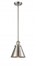 Innovations Lighting 201S-SN-M13-SN-LED - Appalachian - 1 Light - 8 inch - Brushed Satin Nickel - Stem Hung - Mini Pendant