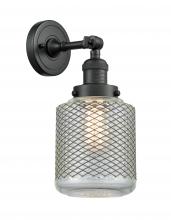 Innovations Lighting 203-BK-G262-LED - Stanton - 1 Light - 6 inch - Matte Black - Sconce