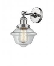 Innovations Lighting 203-PC-G532-LED - Oxford - 1 Light - 8 inch - Polished Chrome - Sconce