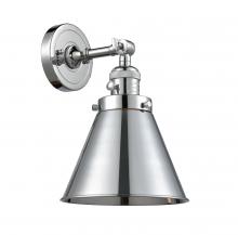 Innovations Lighting 203SW-PC-M13-PC-LED - Appalachian - 1 Light - 8 inch - Polished Chrome - Sconce