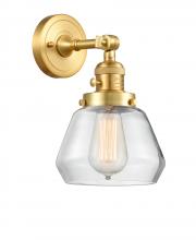  203SW-SG-G172 - Fulton - 1 Light - 7 inch - Satin Gold - Sconce