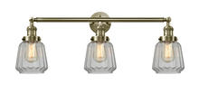 Innovations Lighting 205-AB-G142-LED - Chatham - 3 Light - 30 inch - Antique Brass - Bath Vanity Light